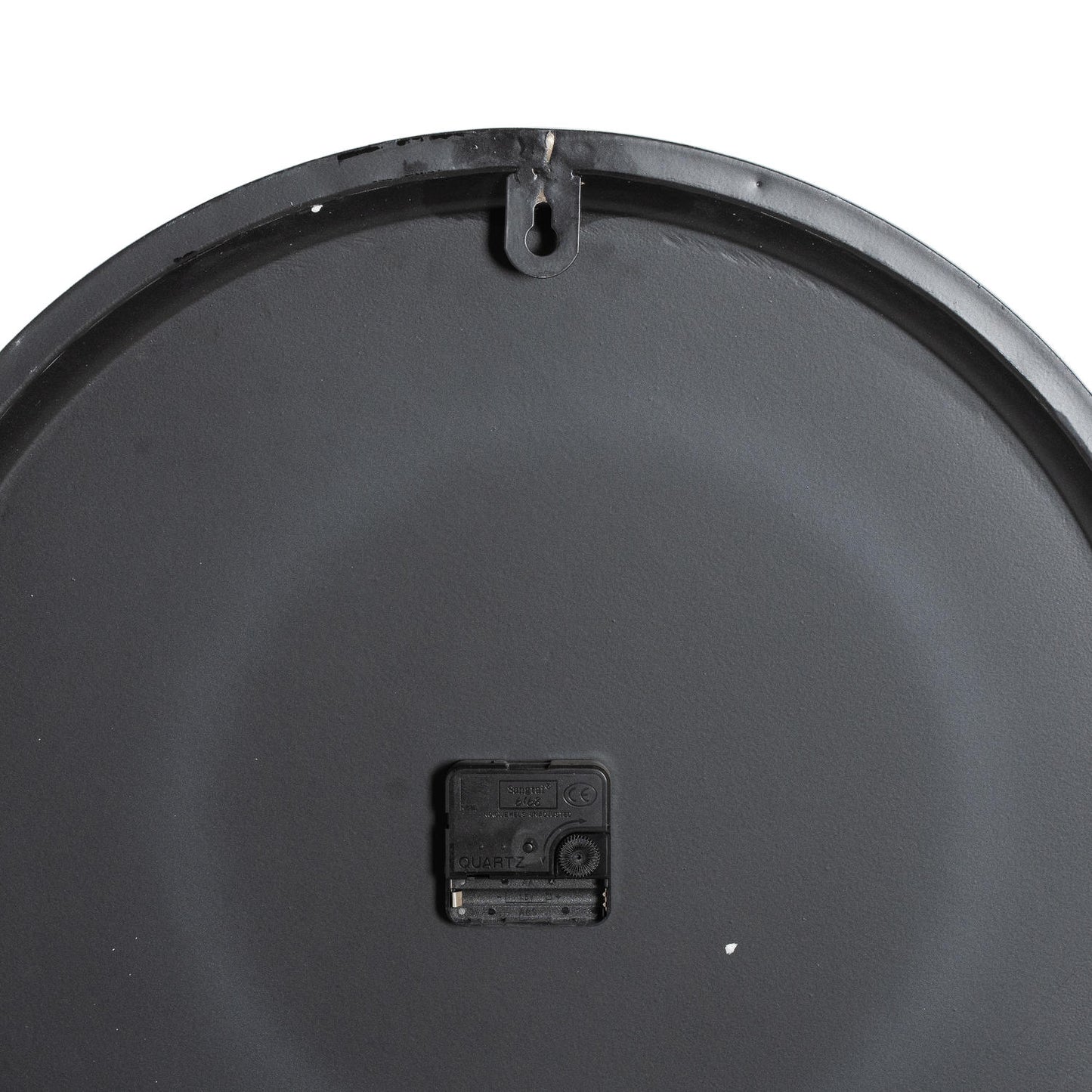 Round Metal Wall Clock 49cm - detail