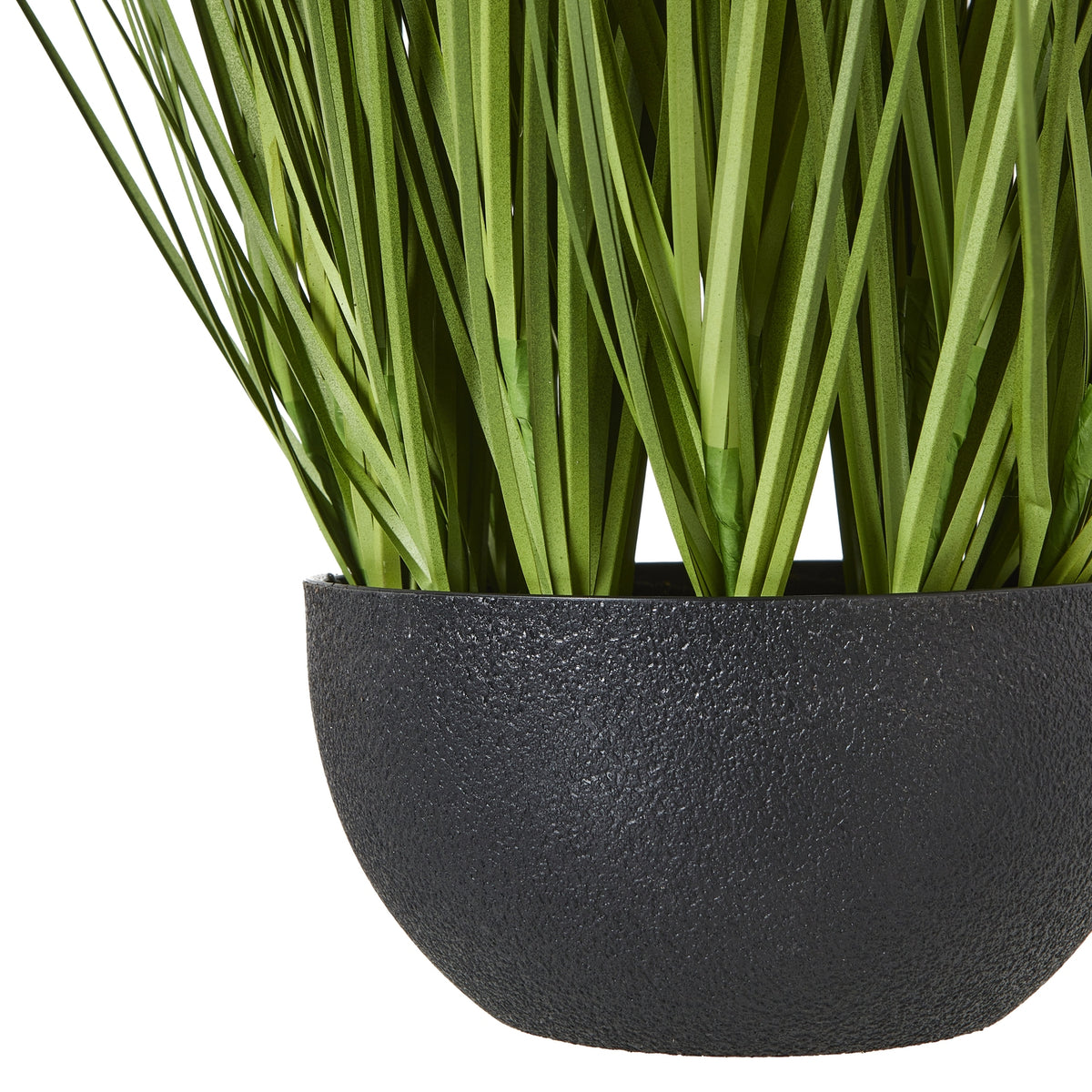White Allium Plant In Pot Artificial Flower H70cm close up