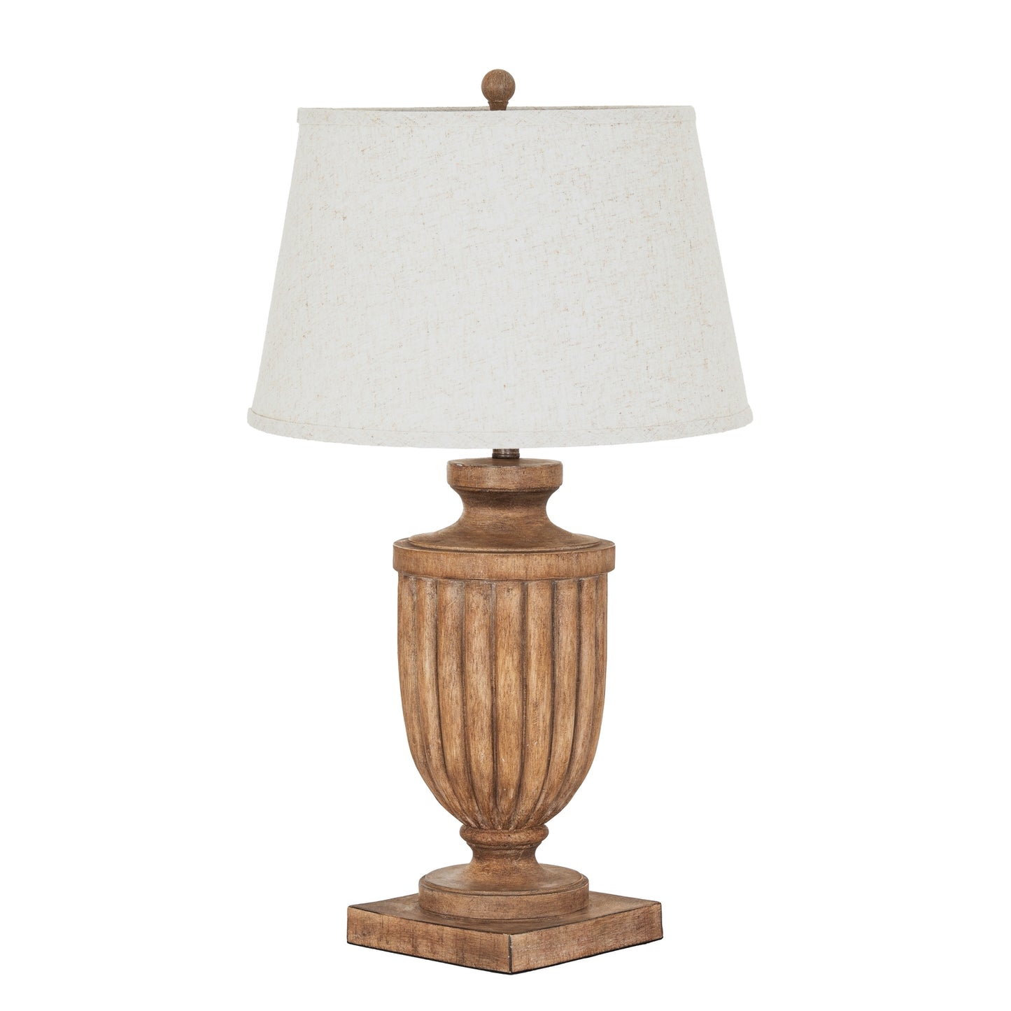 Tassora table lamp edged shade detail