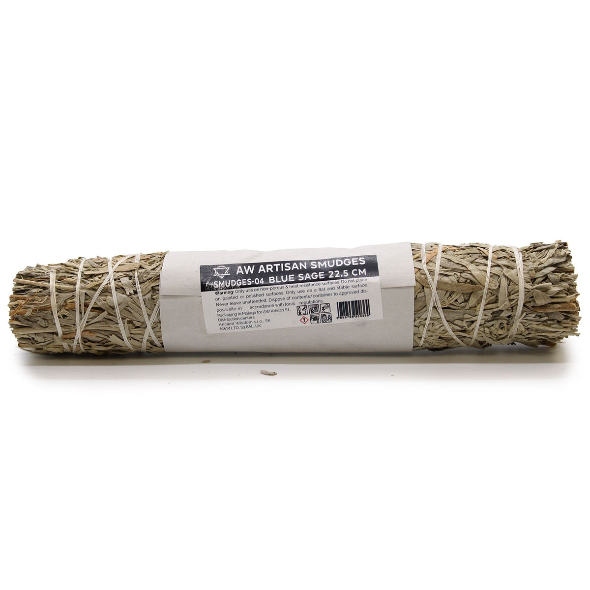 Blue Sage Smudge Stick 22.5cm | Meditation Gift | Large Hand-Tied Bundle