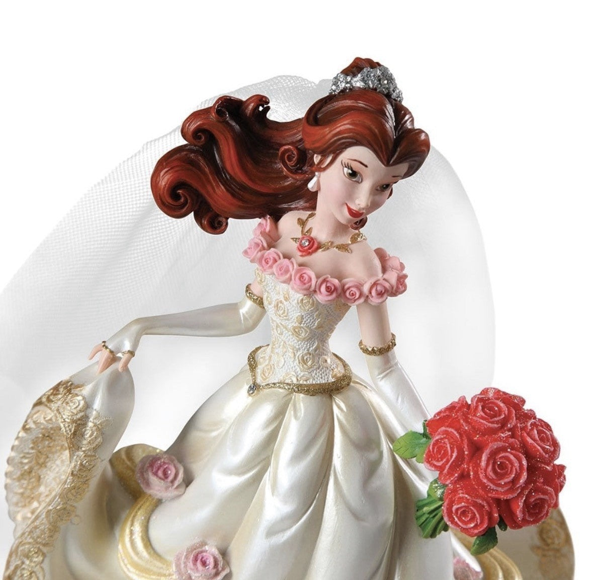 Disney Showcase Haute-Couture Bridal Belle Wedding Figurine | 4045444 | New