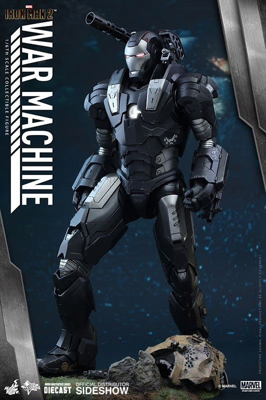 Hot Toys War Machine Diecast MMS331D13 | Iron Man 2 Movie Masterpiece | 1:6 Scale | First Issue | Mint Unopened