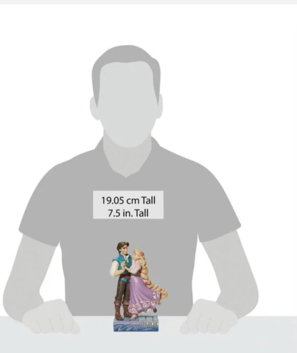 Disney Traditions Rapunzel & Flynn Rider Figurine | Jim Shore My New Dream Tangled Love 19cm 6013071