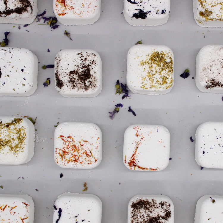 Aromatherapy shower steamers and wellness gift sets