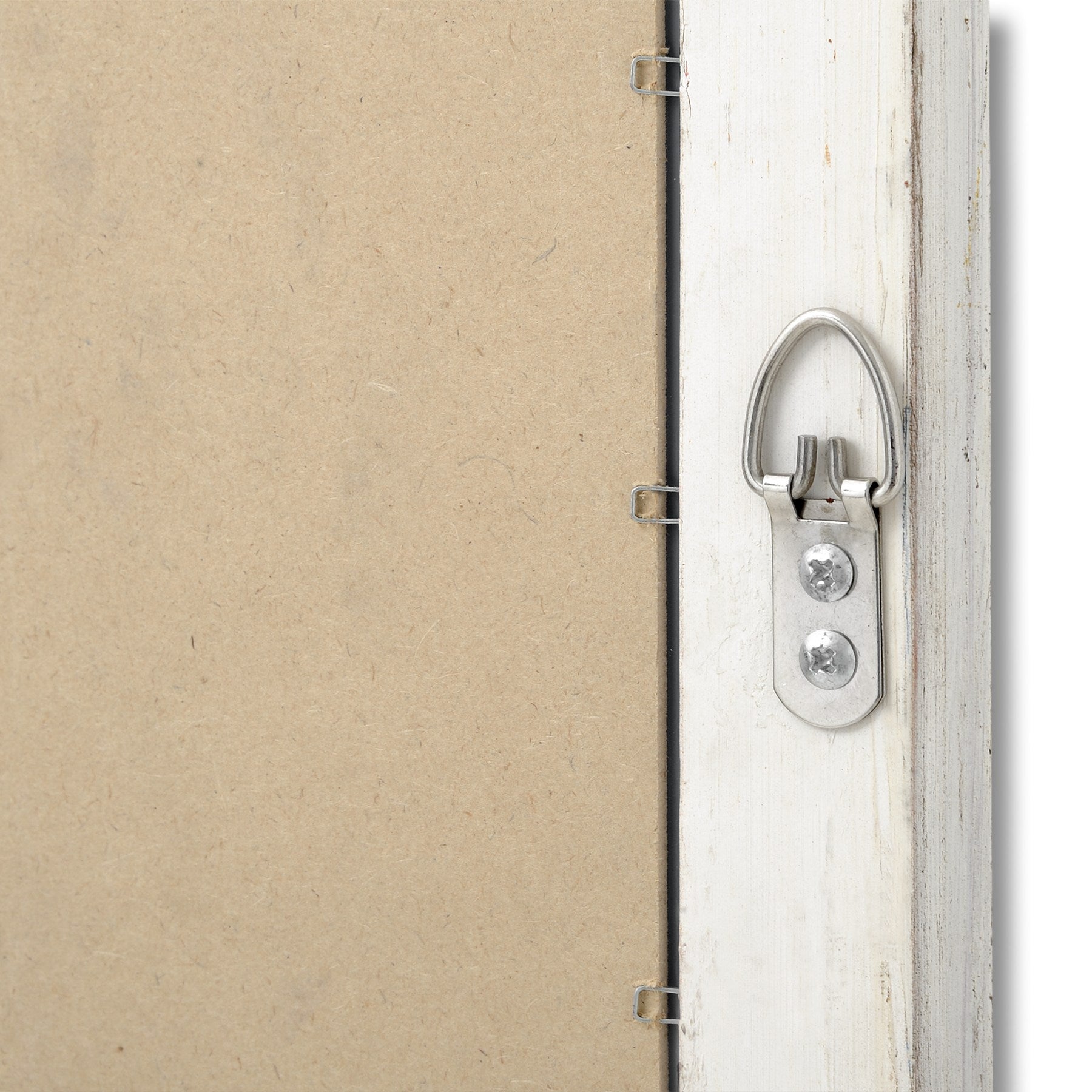 Antique White Narrow Mirror - lifestyle
