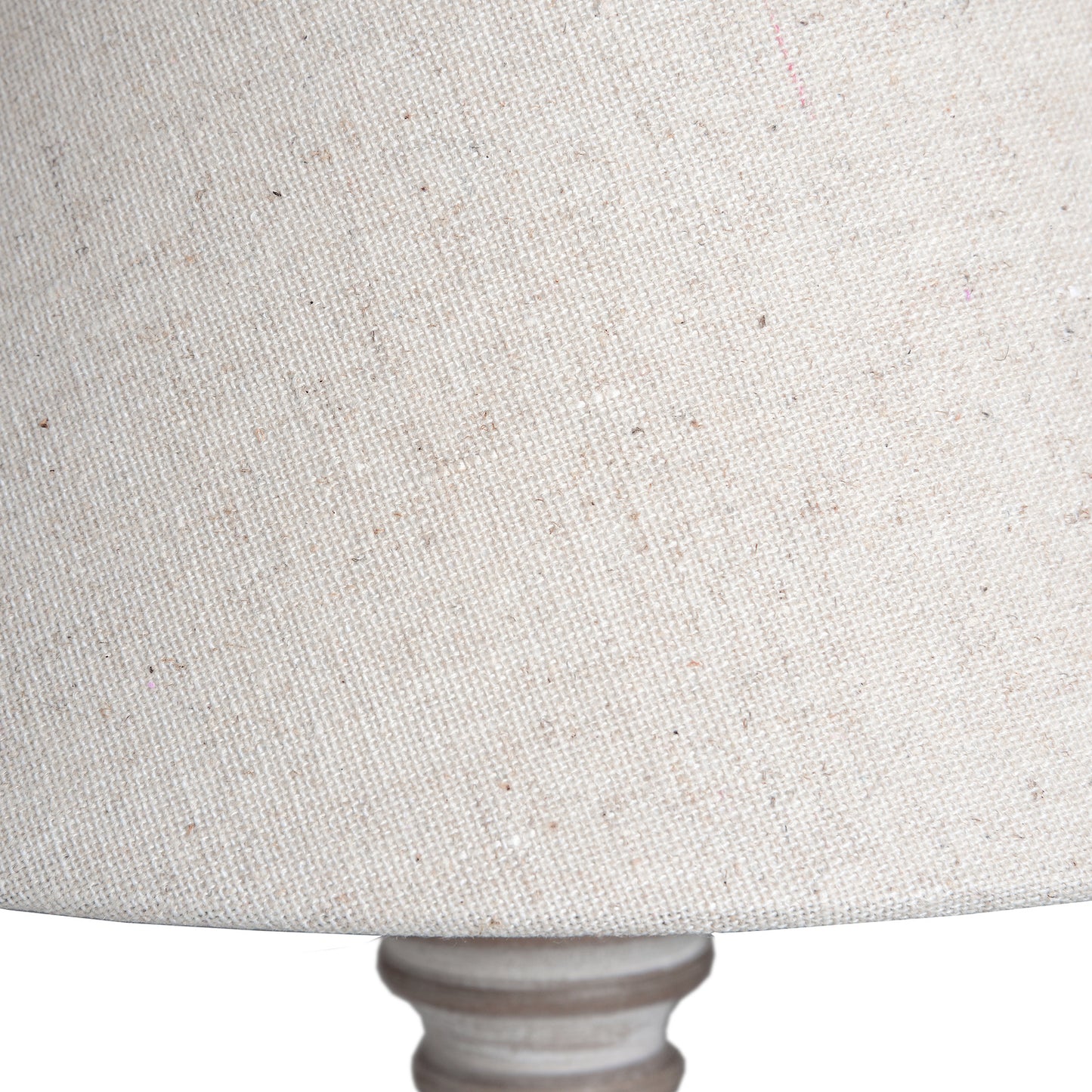 Pella table lamp washed wood finish close detail