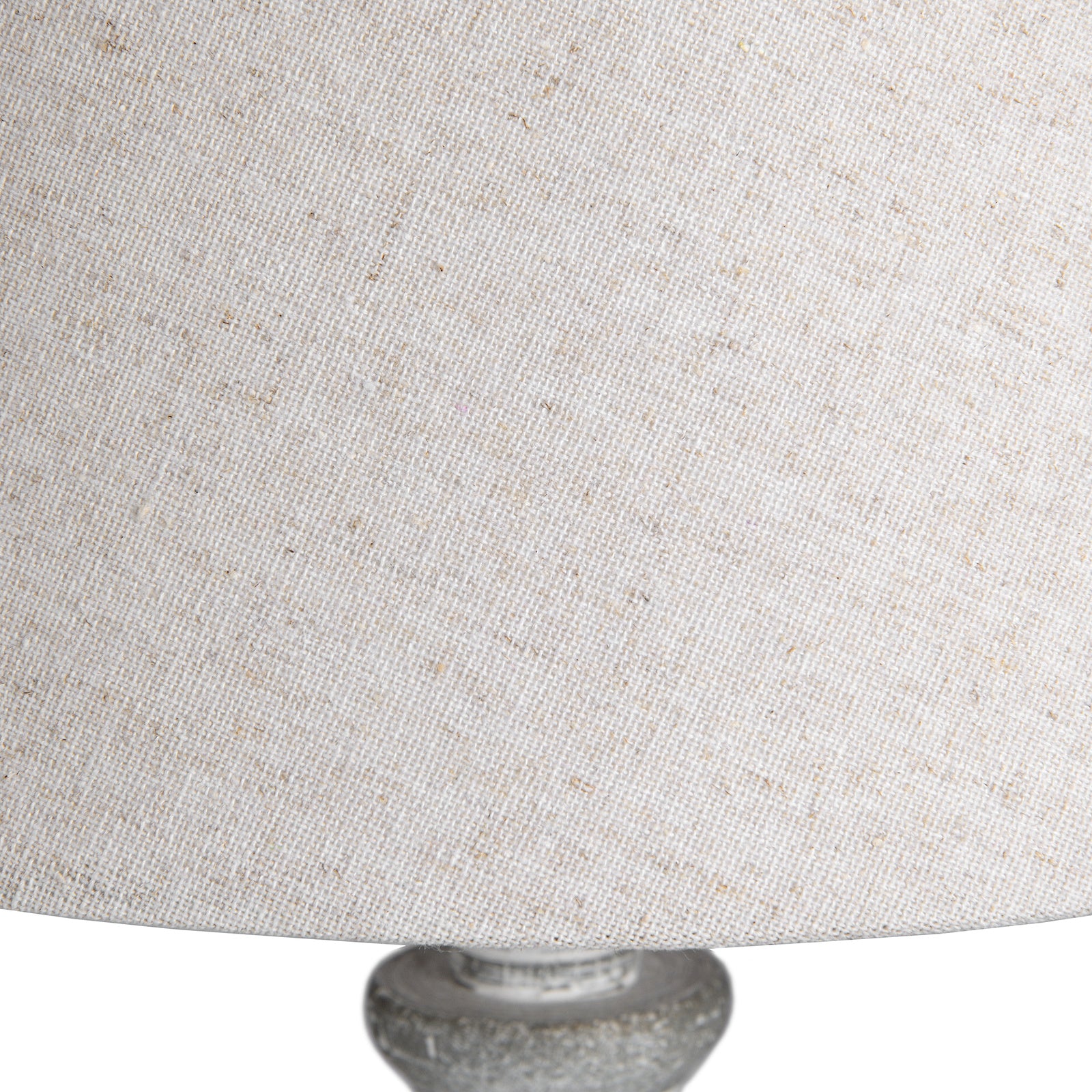 Aegina table lamp weathered finish close detail