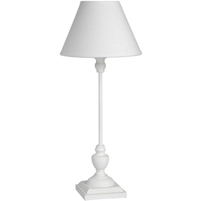 Symi slim table lamp distressed edge detail