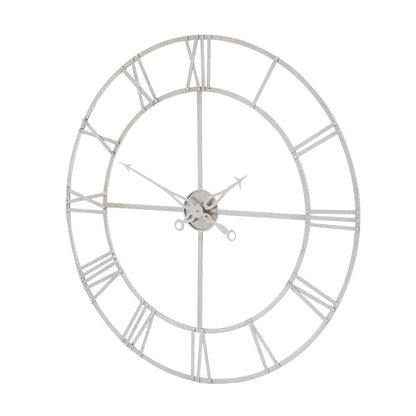 Copper Skeleton Wall Clock - side view