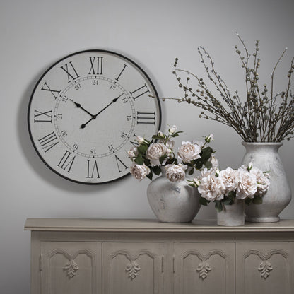Large Embossed Station Clock - room