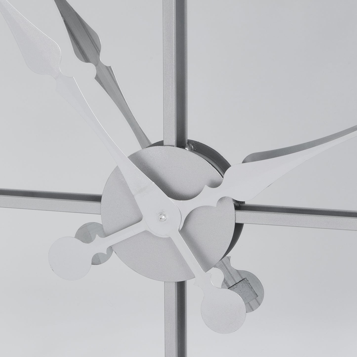 Mirrored Skeleton Wall Clock - lifestyle