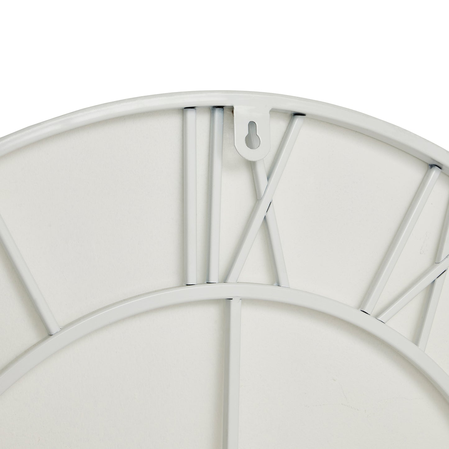 Large Square Wall Clock - side view