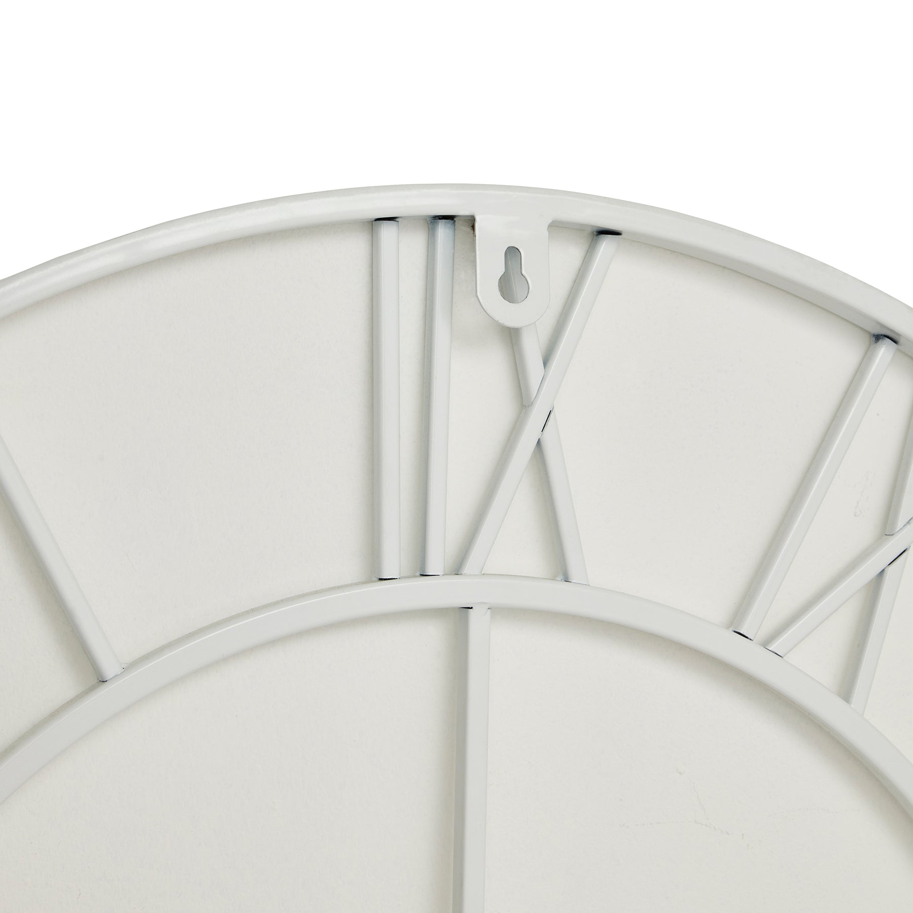 Large Square Wall Clock - side view