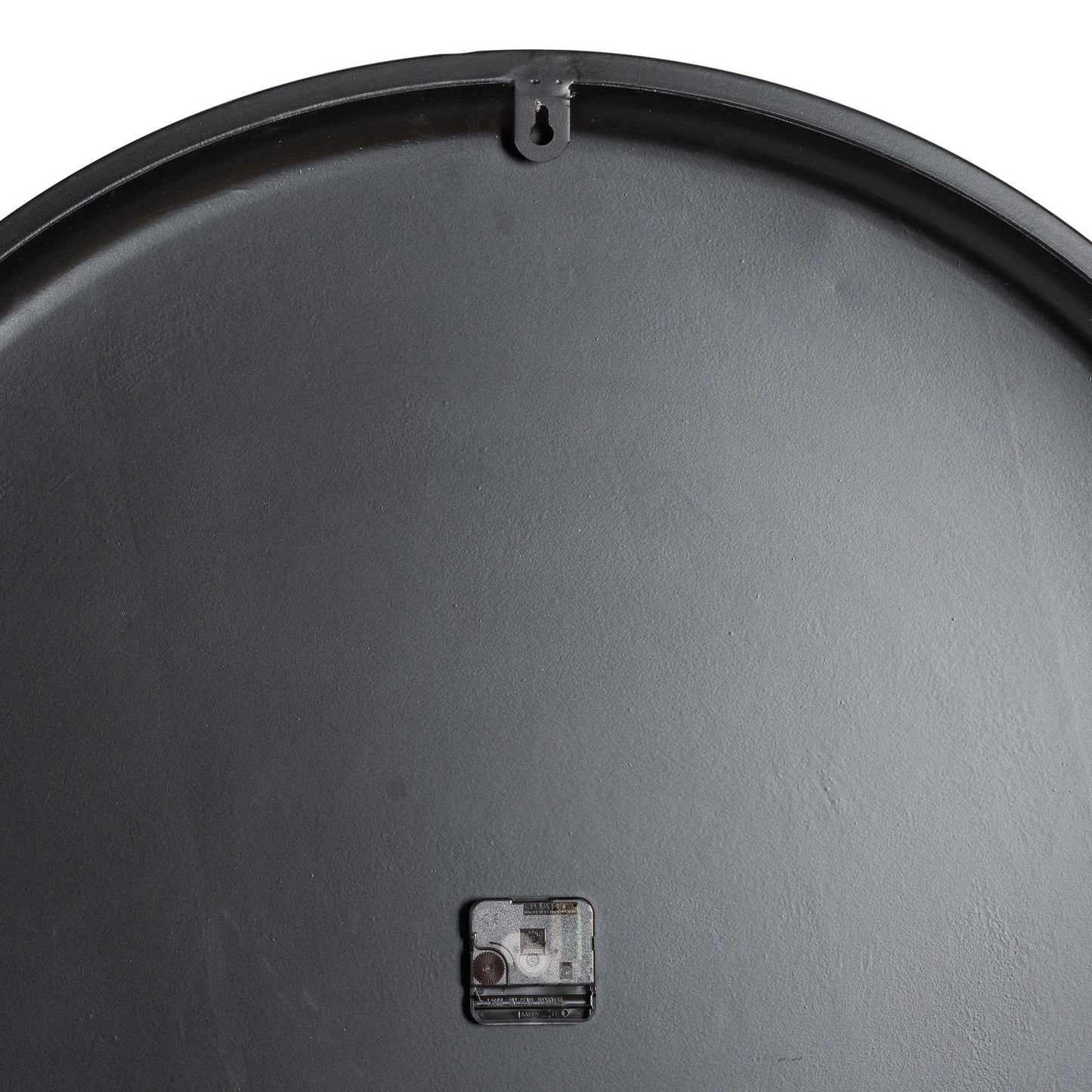 Large Round Wall Clock 80cm Grey White - detail