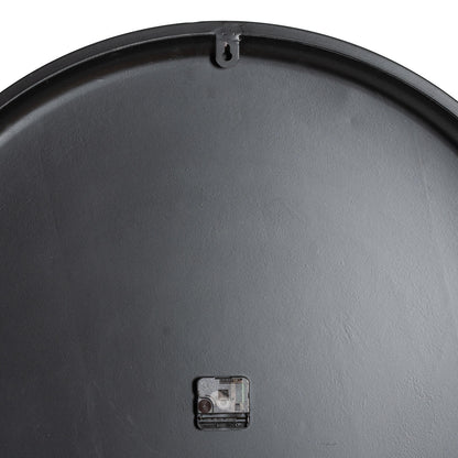 Large Round Wall Clock 80cm Grey White - detail
