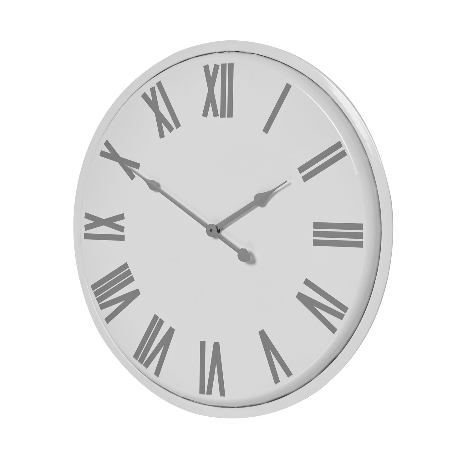 Round Wall Clock 49cm - side view