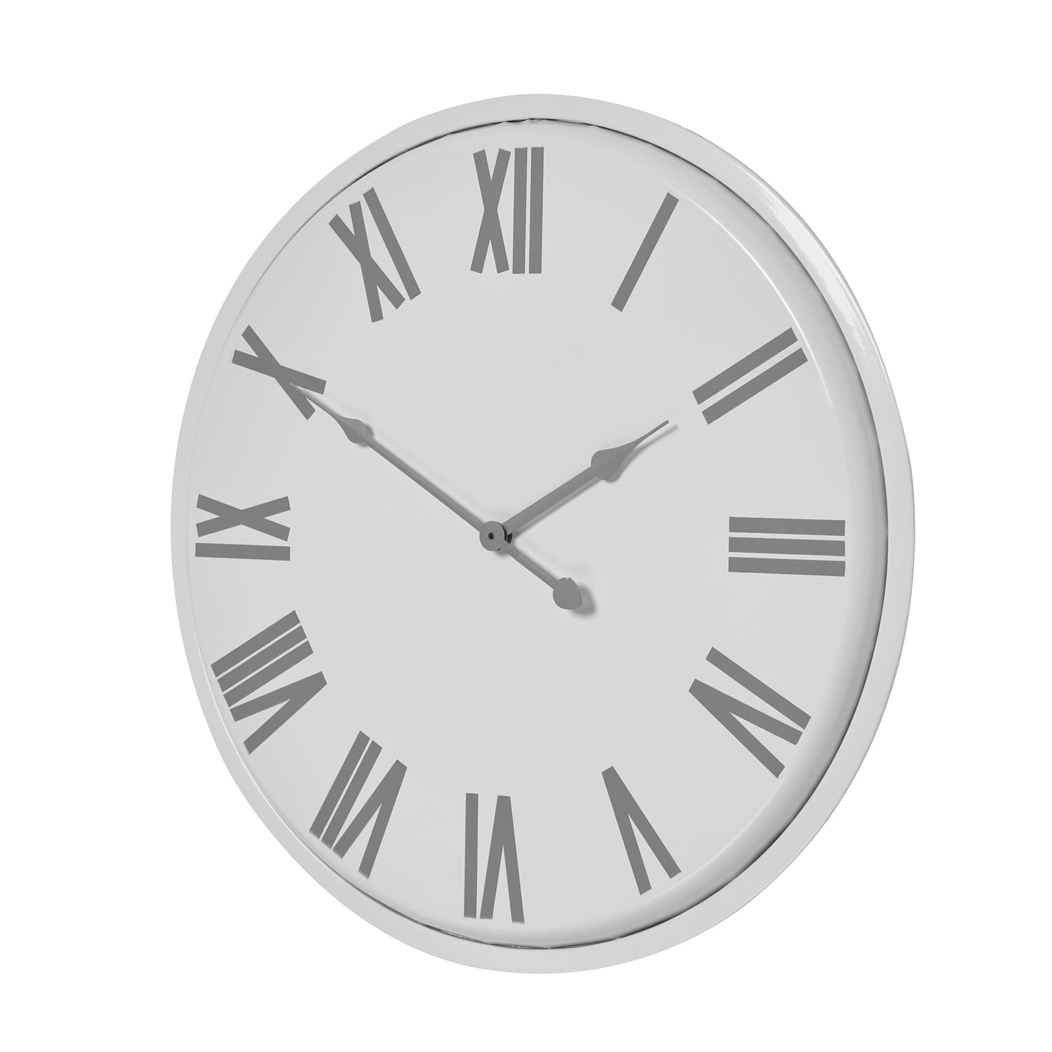 Round Wall Clock 49cm - side view