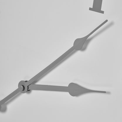 Round Metal Wall Clock 49cm - detail