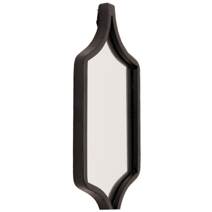 Slim Black Collage Mirror - angle