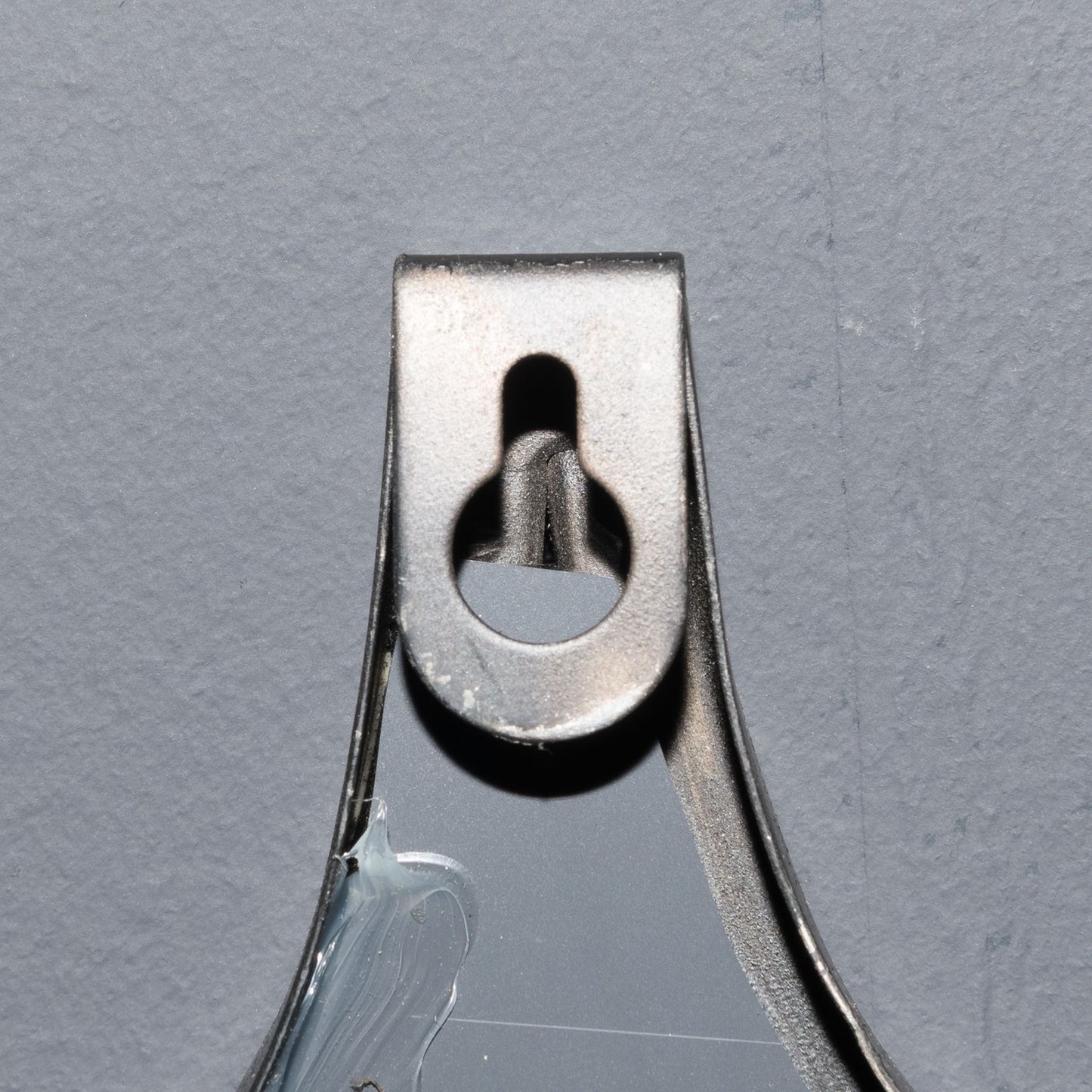 Slim Black Collage Mirror - detail
