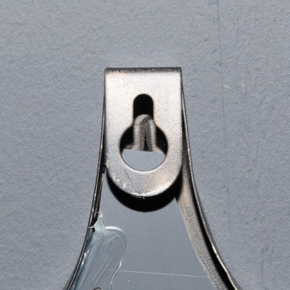 Slim Black Collage Mirror - detail