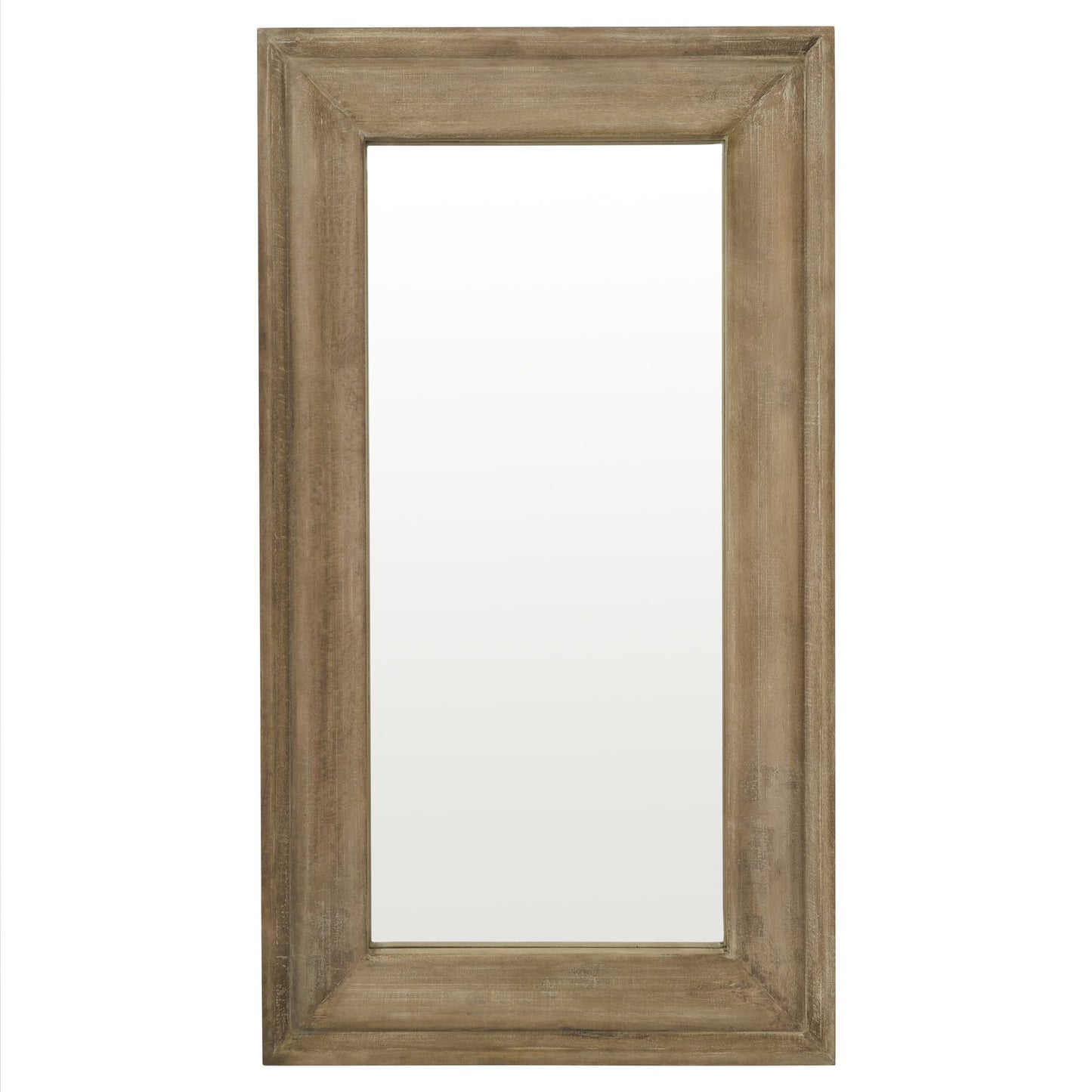 Copgrove Collection Large Full-Length Wall Mirror Bleached Hardwood Frame 200x100cm