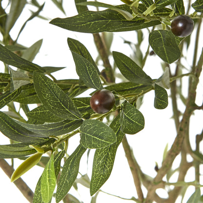 Apulia Olive Tree In White Pot Artificial Tree H240cm detail