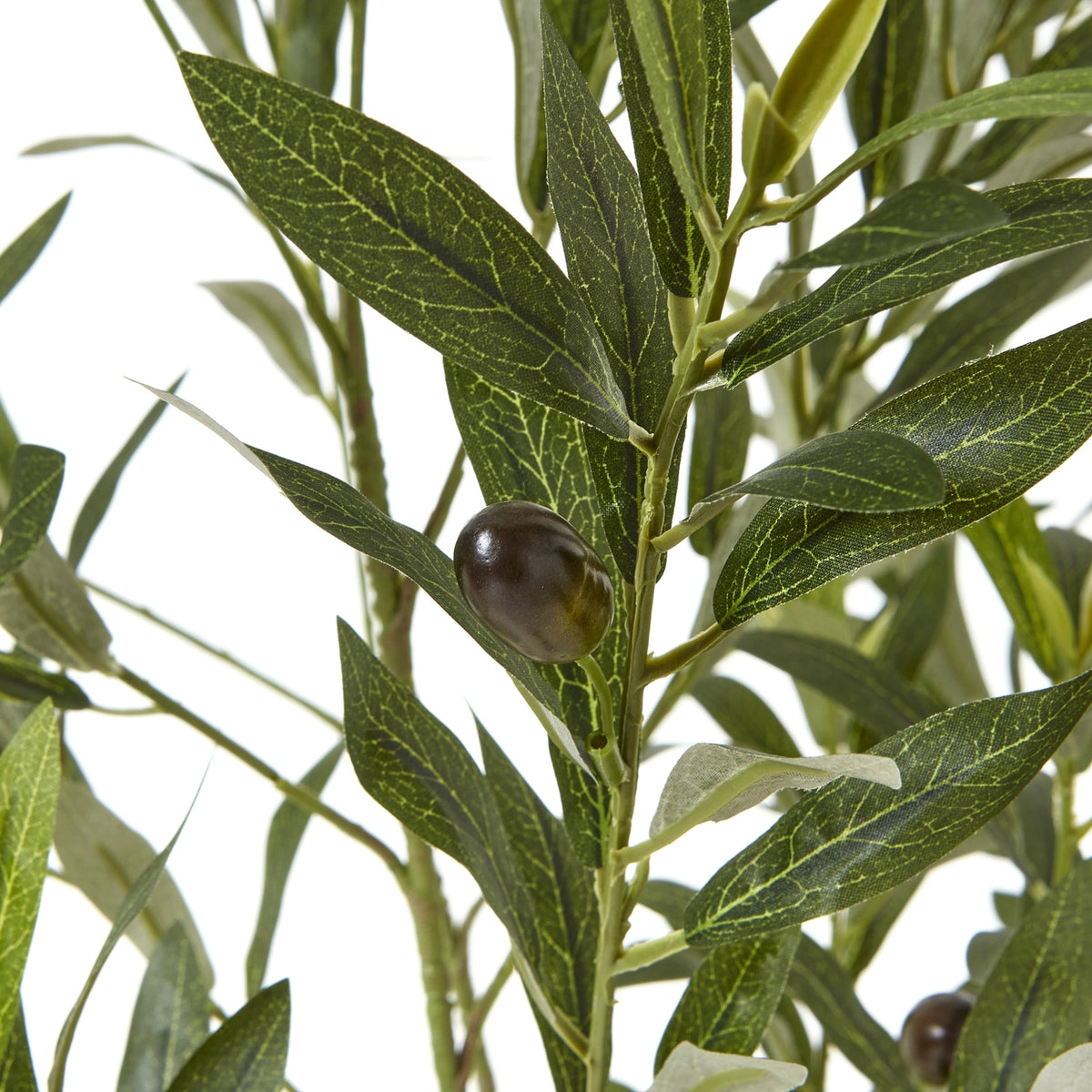 Apulia Olive Tree In White Pot Artificial Tree H150cm detail