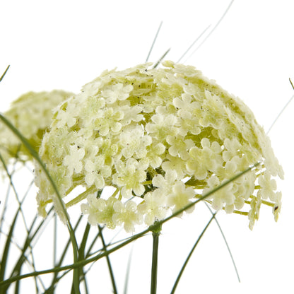 White Allium Plant In Pot Artificial Flower H70cm detail