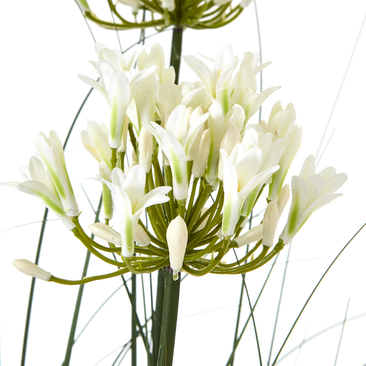 Large White Agapanthus Plant In Pot Artificial Flower H120cm detail