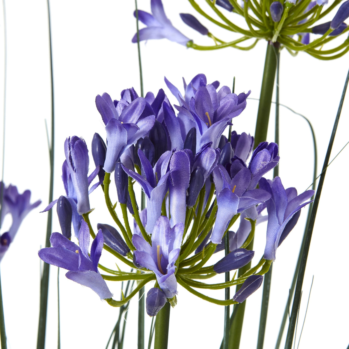 Large Blue Agapanthus Plant In Pot Artificial Flower H120cm detail