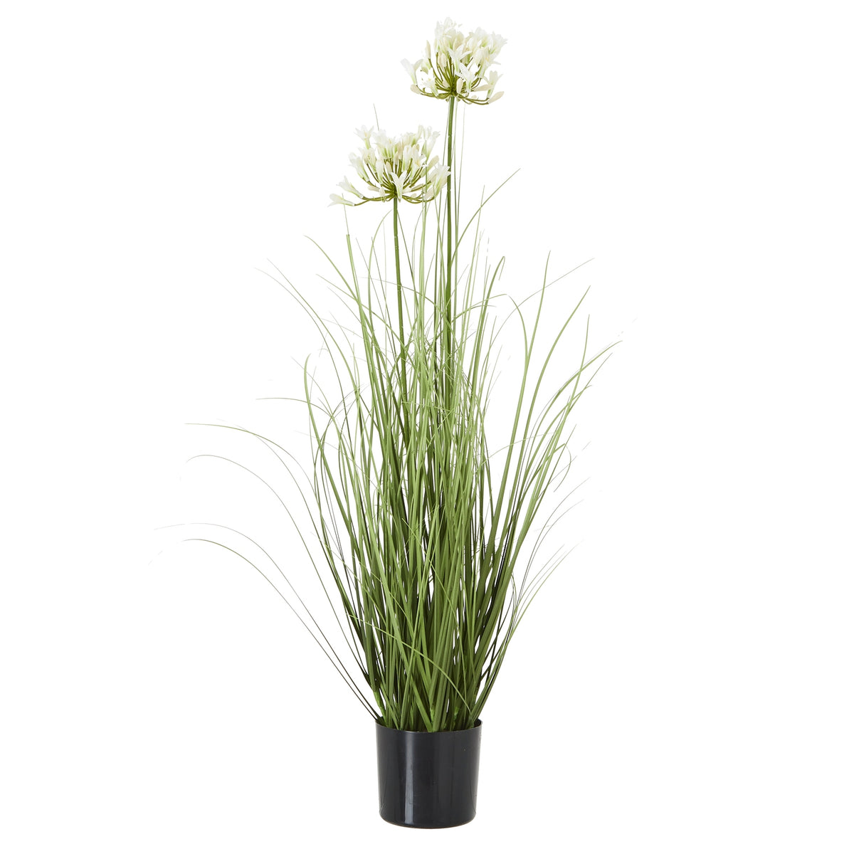 White Agapanthus Plant In Pot Artificial Flower H90cm
