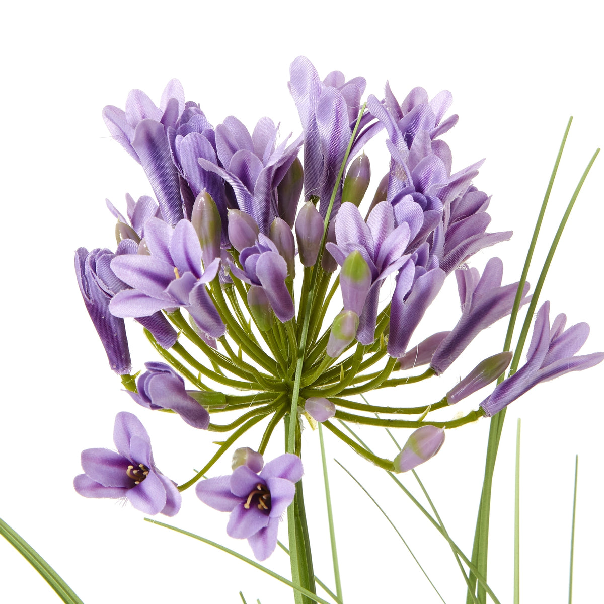 Purple Agapanthus Plant In Pot Artificial Flower H90cm detail
