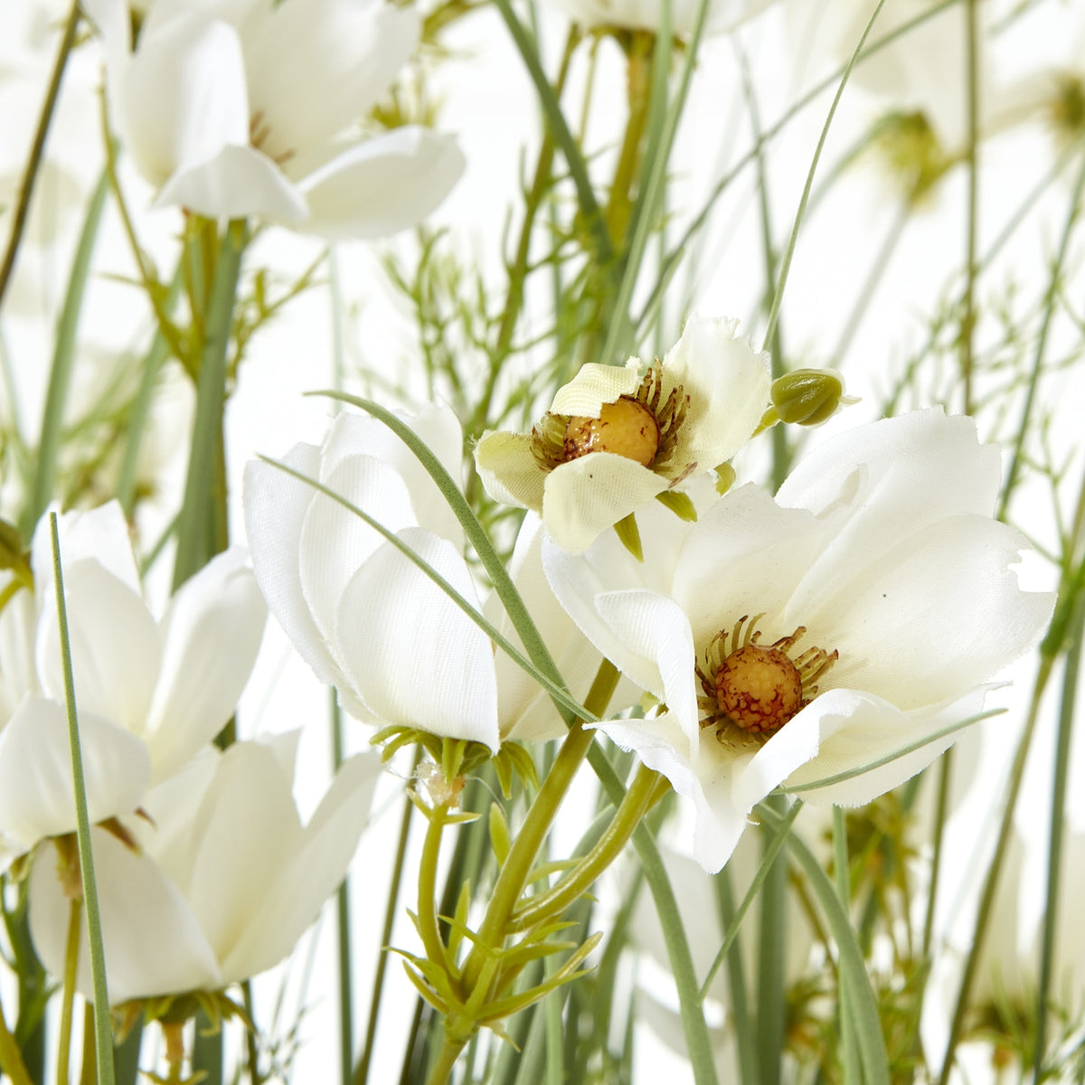 Large White Meadow Plant In Pot Artificial Plant H150cm detail