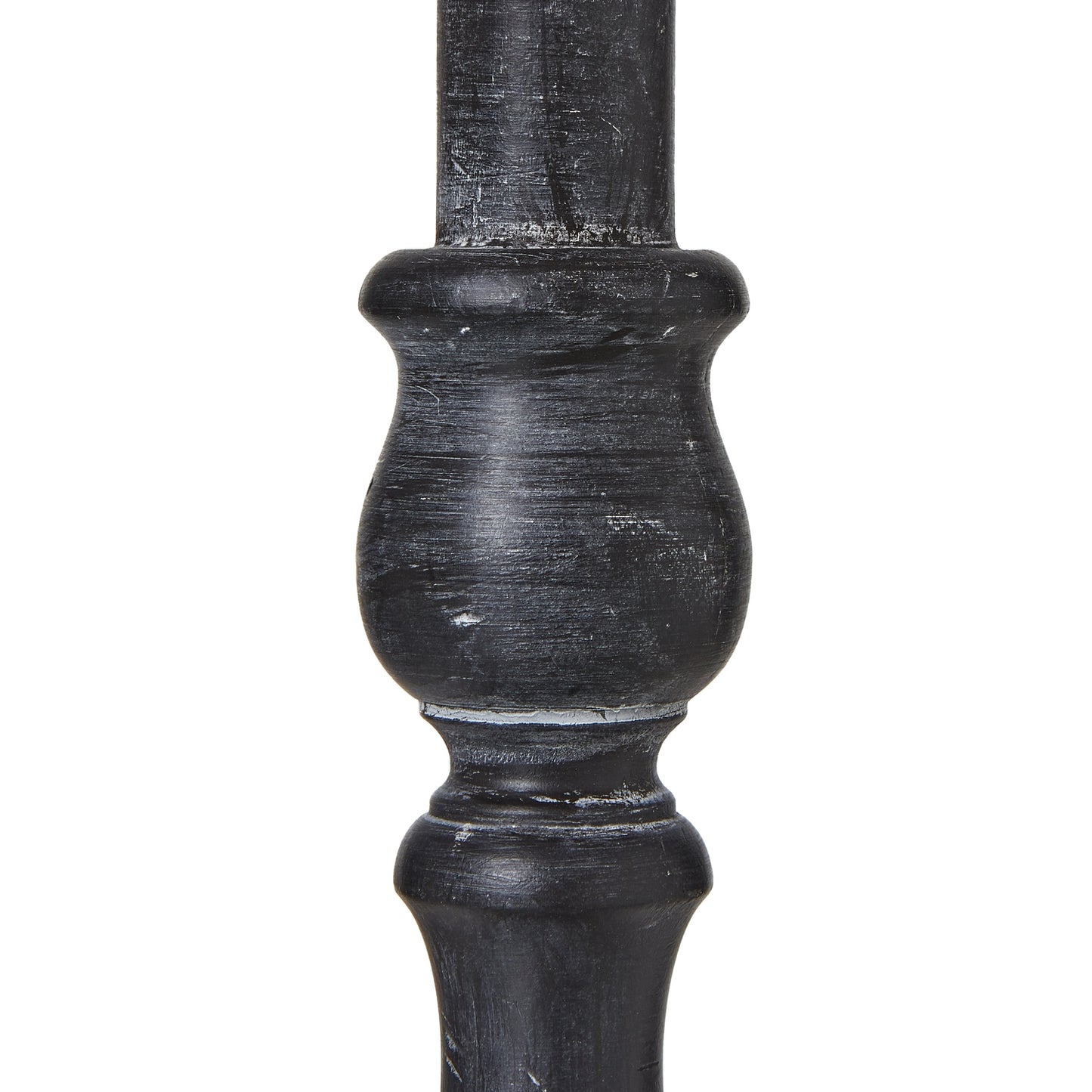 Ravenna column table lamp distressed base texture detail