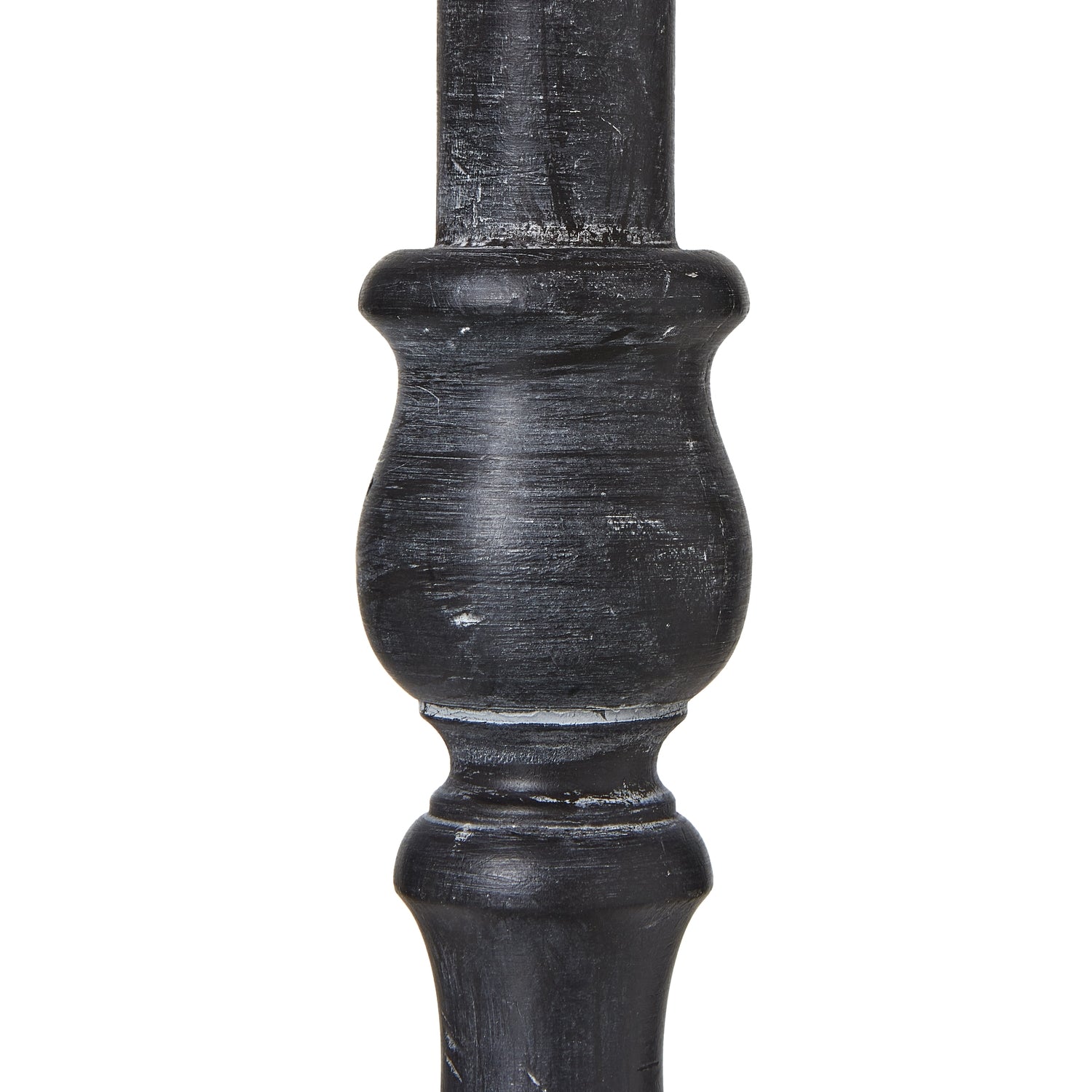 Ravenna column table lamp distressed base texture detail