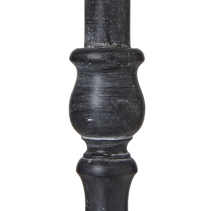 Ravenna column table lamp distressed base texture detail