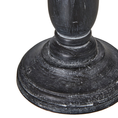 Ravenna column table lamp linen shade detail