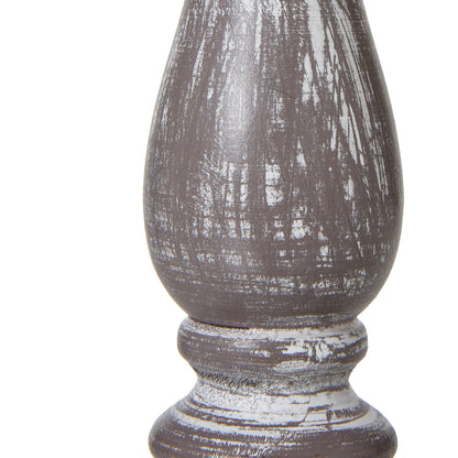 Setia column table lamp turned detail on the base