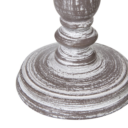 Setia column table lamp linen shade detail