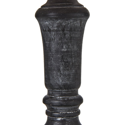 Palmyra column table lamp turned detail on the base