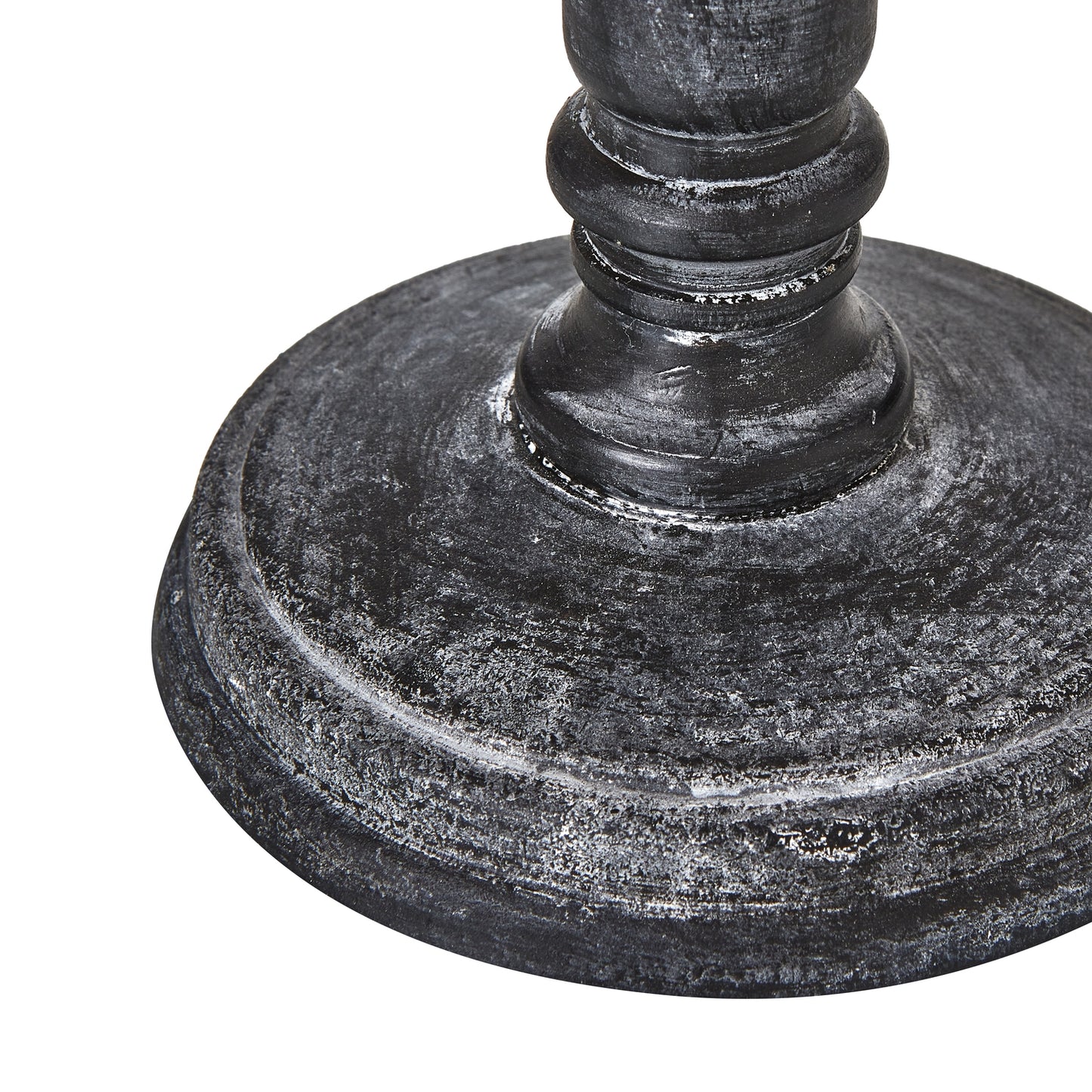 Palmyra column table lamp linen shade detail