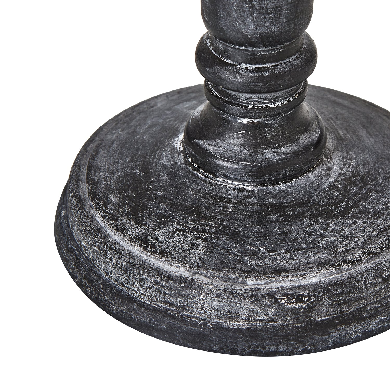Palmyra column table lamp linen shade detail