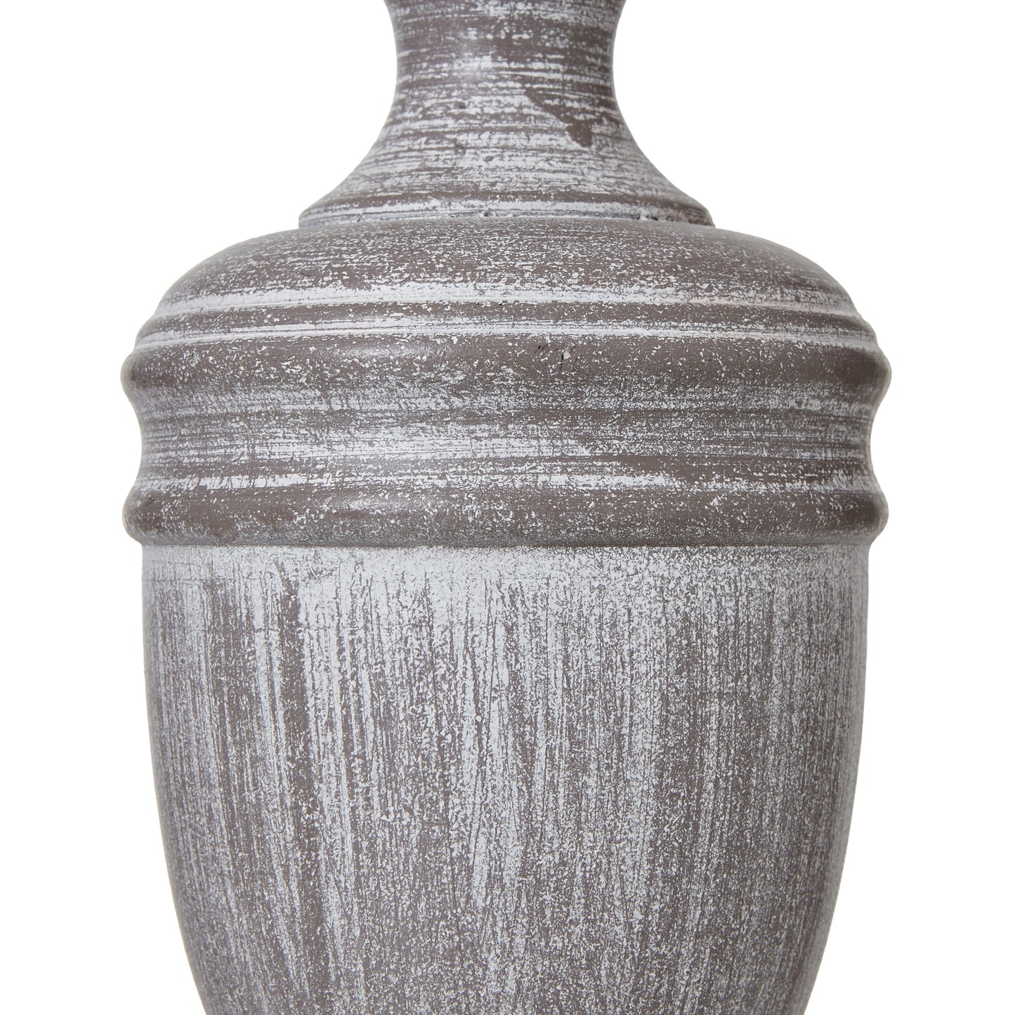Nola urn table lamp turned detailing on the base