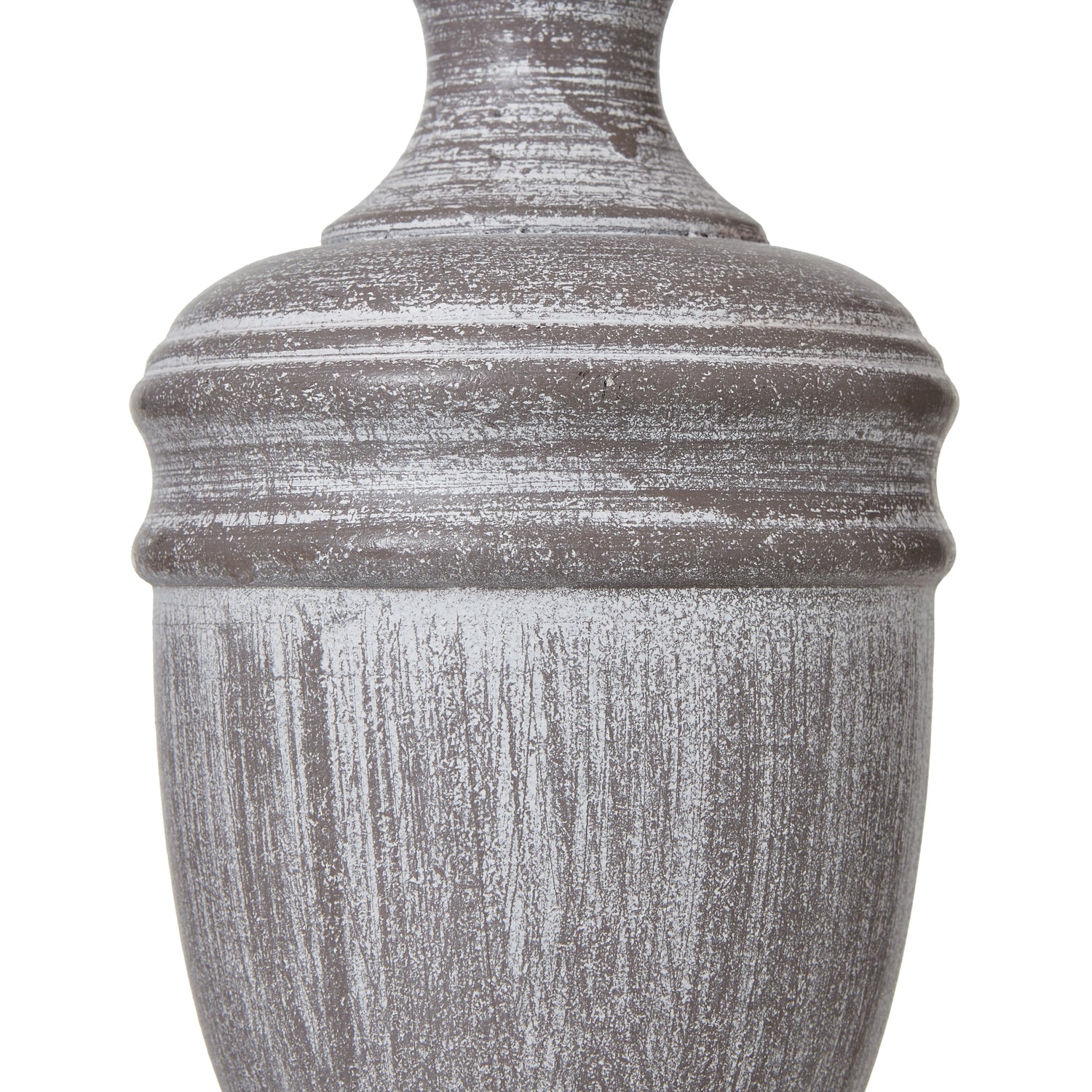 Nola urn table lamp turned detailing on the base