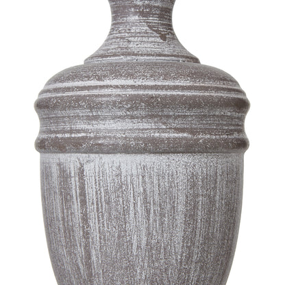 Nola urn table lamp turned detailing on the base