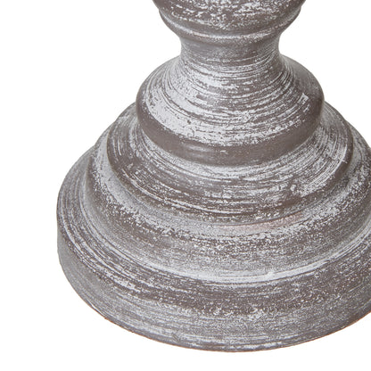Nola urn table lamp linen shade detail