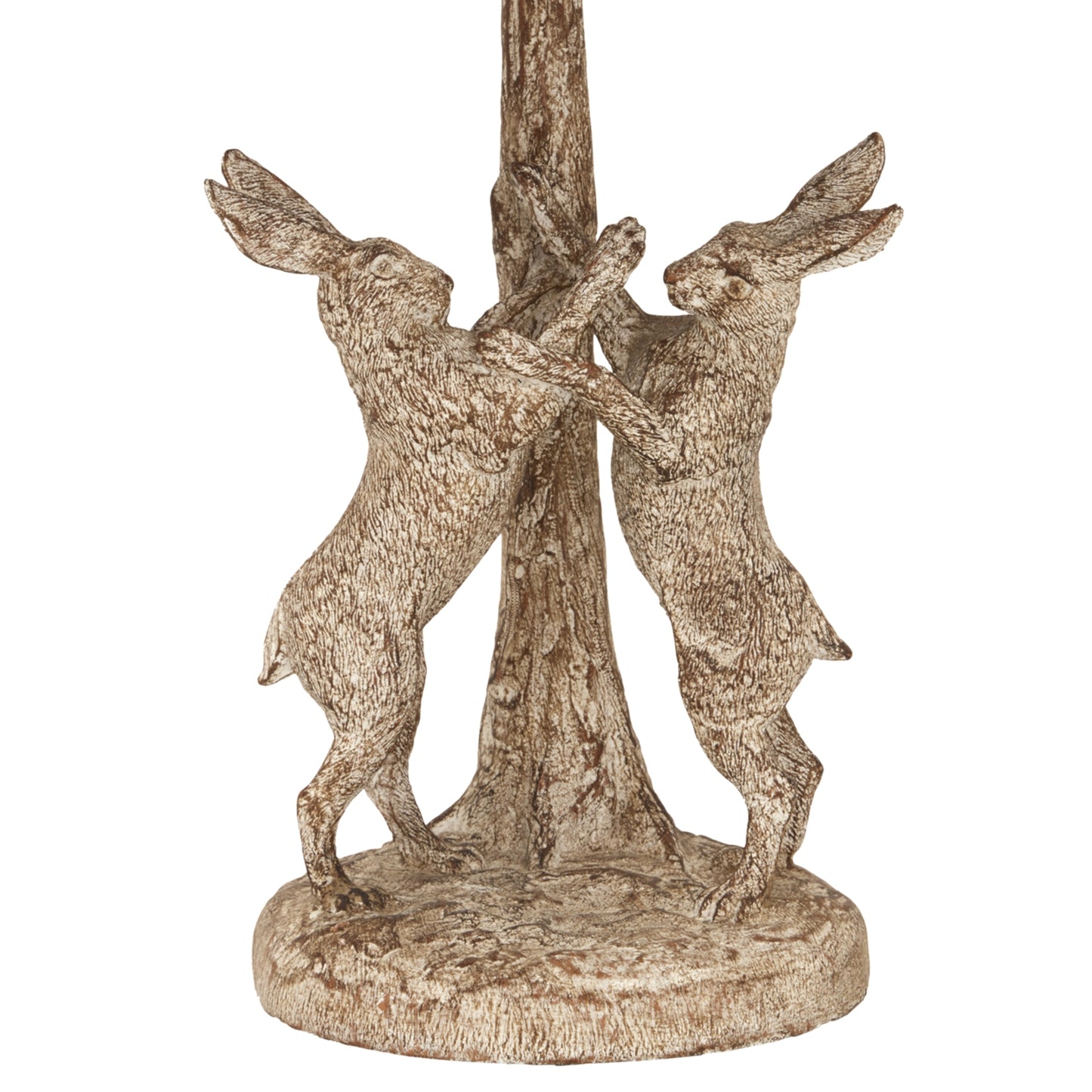 Stonewashed marching hares lamp textured base detail