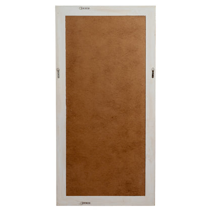 Washed Wood Large Mirror - lifestyle