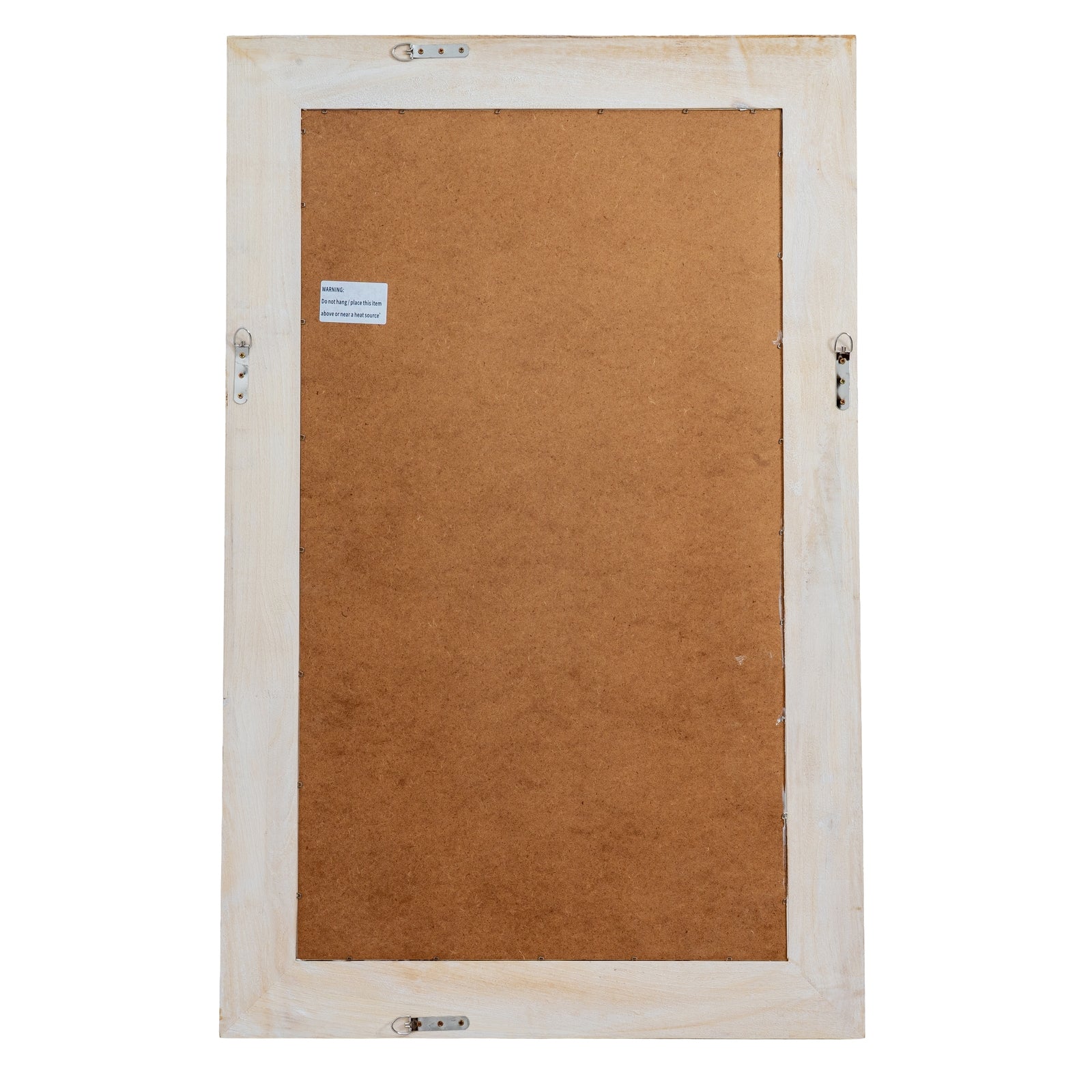 Washed Wood Medium Mirror - lifestyle